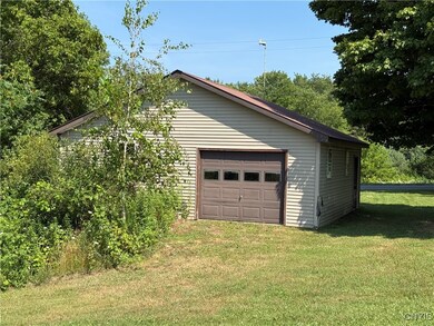 BACK OF DETACHED GARAGE