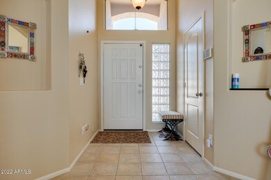 Inside entrance