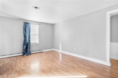 Living room - hardwoods underneath as well as in b