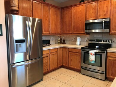 Kitchen with SS Appliances