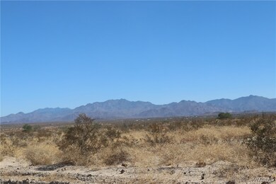 View of mountains across the desert.