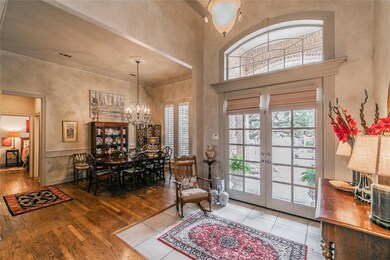 Natural light floods into the entry of this home