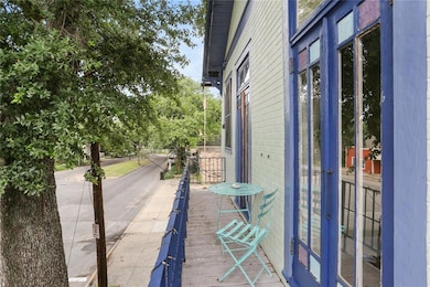 Front facing private balcony