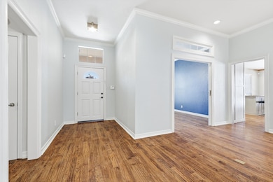 Walking in you'll notice the huge windows and lots of natural light.