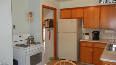 Large kitchen with all appliances included!