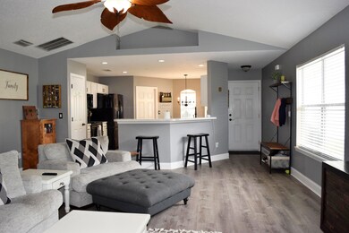 entry and living area