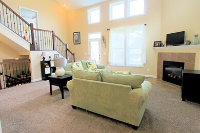 Great room kitchen view