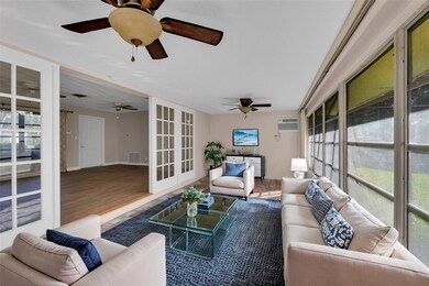 Florida Room located off the Living room is perfec
