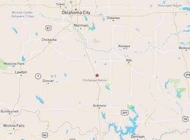 Map of property with streets / nearby areas