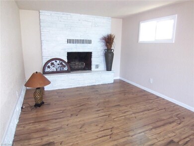 Family room with gas burning fireplace