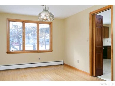 Dining Room. Bright Dining Room with hardwoods.