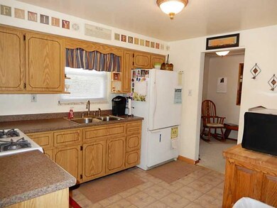 Kitchen. Well planned kitchen has storage space ga