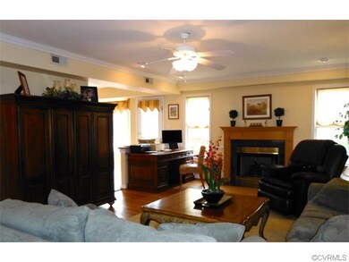 Another view of the spacious family room with lots