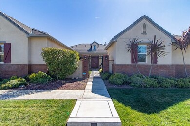 Gated entrance to doorway.