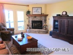 BEAUTIFUL STONE FIREPLACE