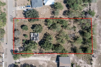 Map / location with property parcel outlined