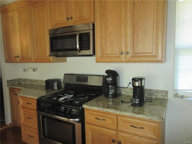 Another kitchen view, gas propane cooking, microwa