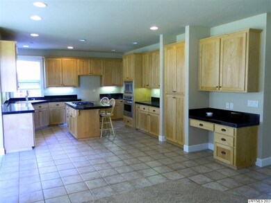 Large kitchen with lots of storage and counter top