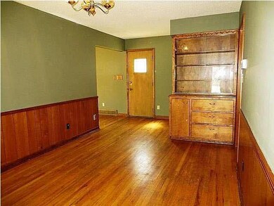 Dining Room with built-in hutch