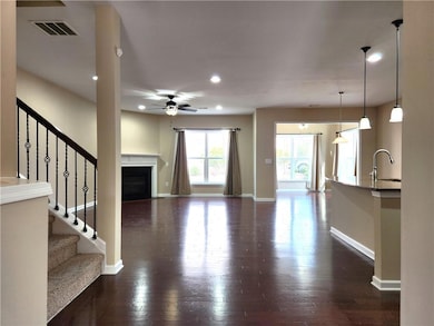View from Foyer through to the Living Area, Kitche