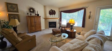 living room - fireplace