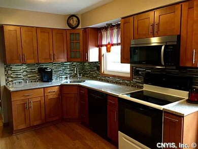 Kitchen. Kitchen boasts beautiful updates. Maple c