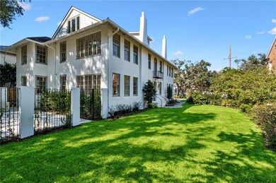 Exterior front - view from Audubon Park