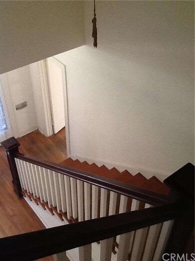 View from the top of stairway 