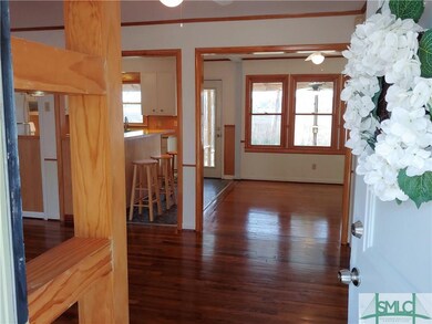 Enter this open floor plan 