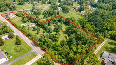 Drone View, Outlined Parcel