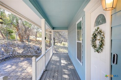 Cozy front porch