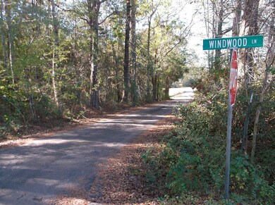 Road view looking west