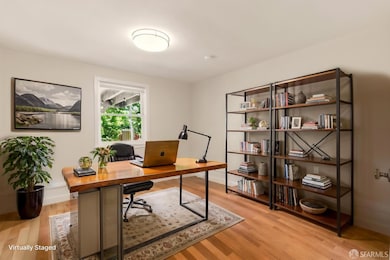 Lower Bedroom as an Office