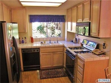 Kitchen with views to the yard