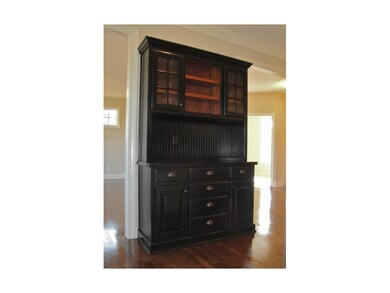 Black Faux Hutch