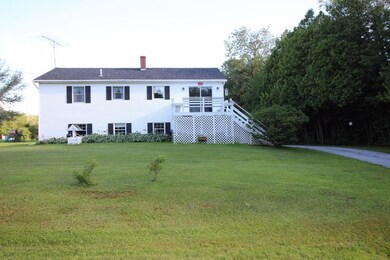 Large front lawn