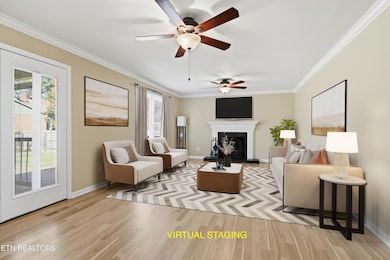 Staged Living Room