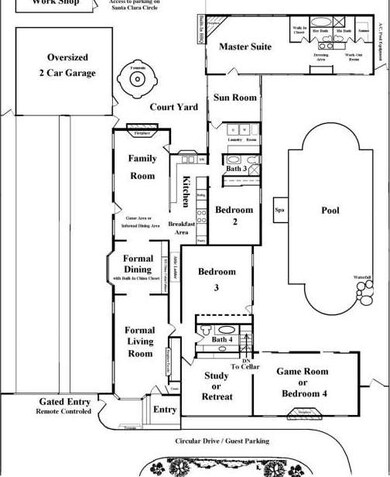 VERY PRIVATE FLOOR PLAN