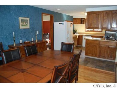 Dining Room. View from dining room to the kitchen.