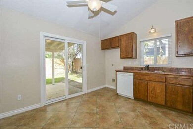 Sliding glass door to outdoor patio