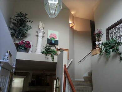 Up stairs to the bedrooms