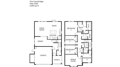 S130 Cambridge Duples Floorplan