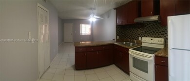 Kitchen View Toward Living Room