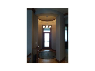 Entryway. Maple hardwood floor