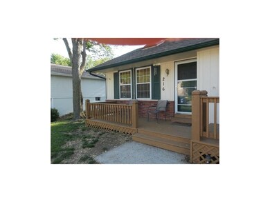 Freshly stained deck is perfect for relaxing. Enti
