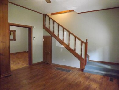 Staircase to Upper Level, Note storage area under 