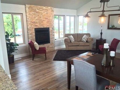 View Morro Rock from the cozy Living Room with vau