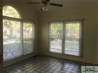 Sun room with lots of natural light.