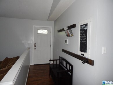 Very inviting and large foyer