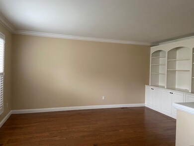 Living Room with Built-ins